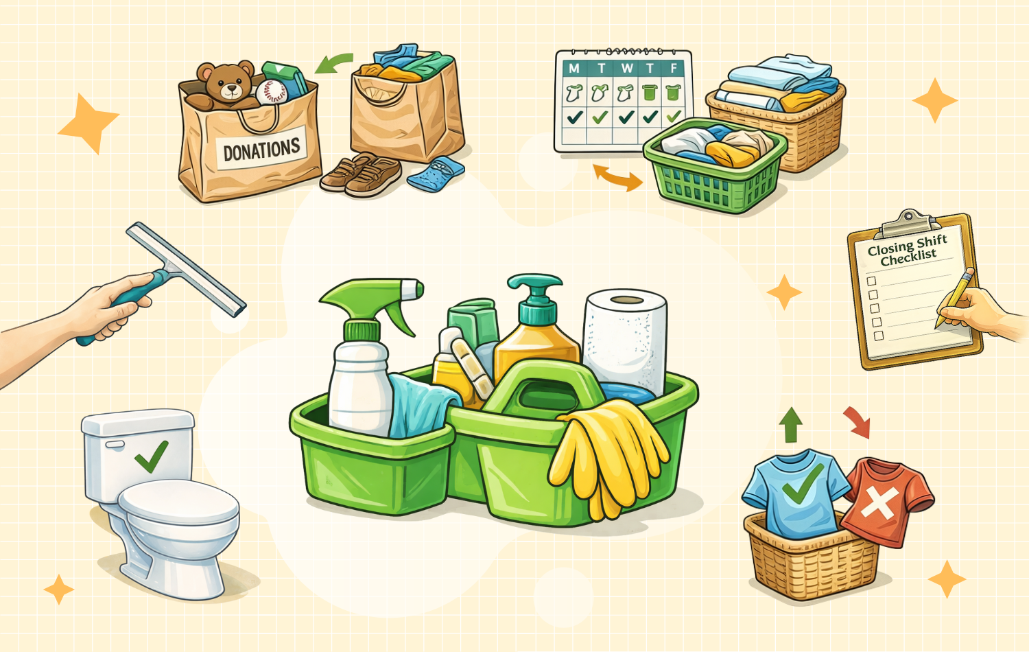 7 Simple But Effective Habits For A Cleaner and Tidier Home All Year